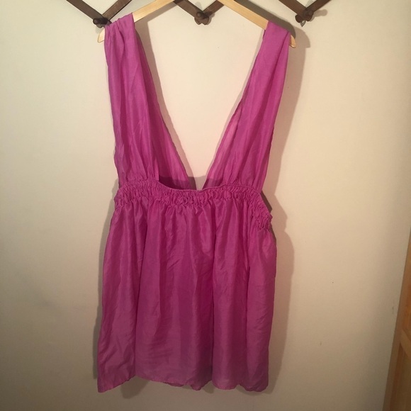 ASOS Hot Pink Swim Coverup - Picture 4 of 6